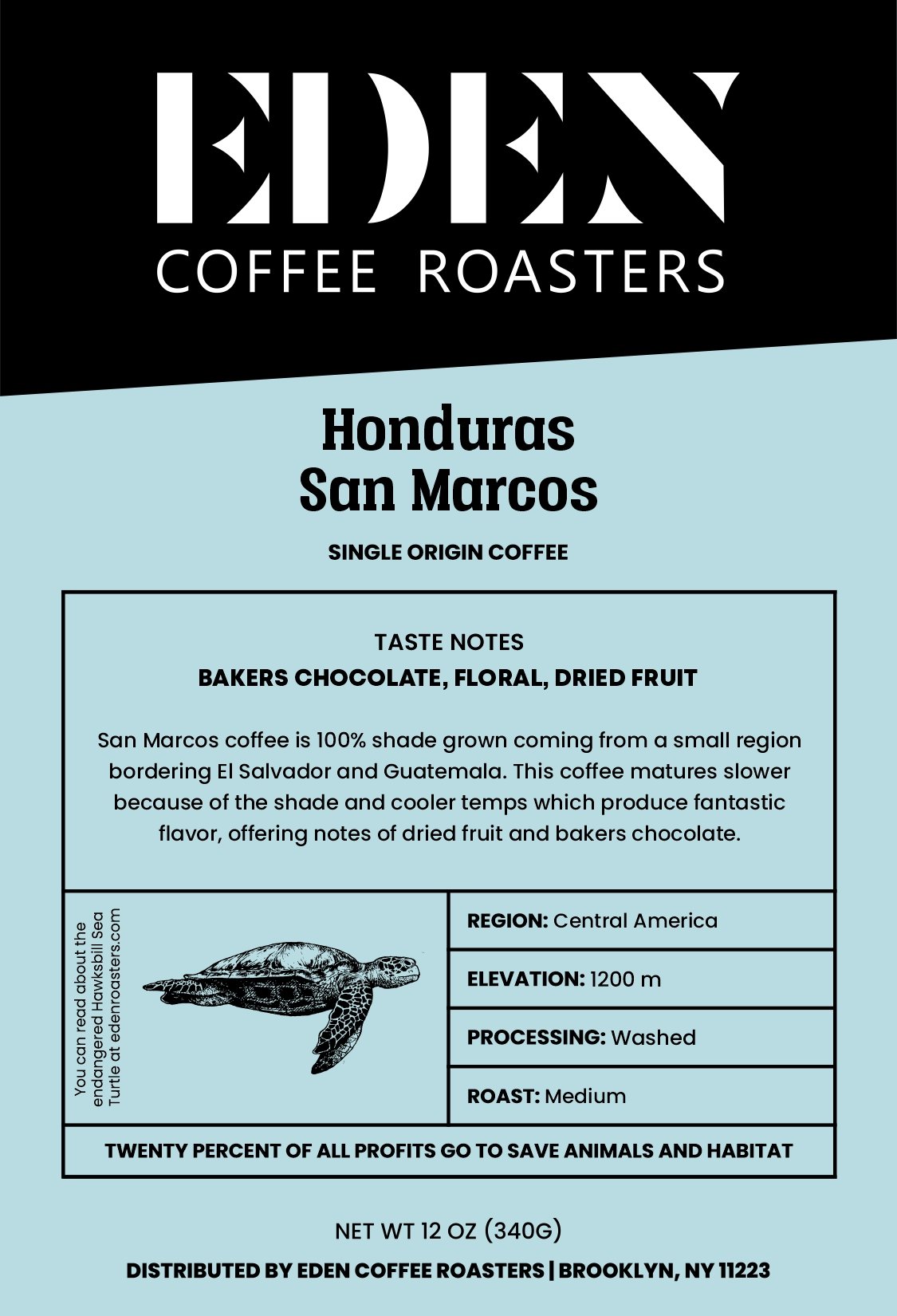 HONDURAS, SAN MARCOS - Eden Coffee Roasters