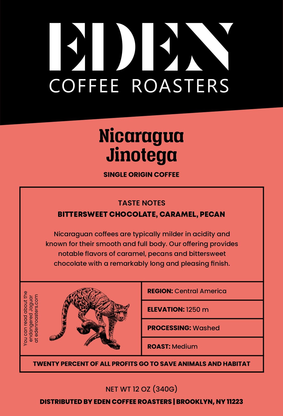 NICARAGUA, JINOTEGA - Eden Coffee Roasters